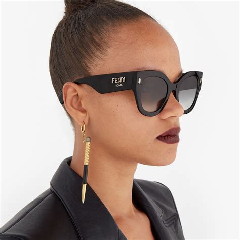 fendi sonnenbrille gerundet|Women's Designer Sunglasses .